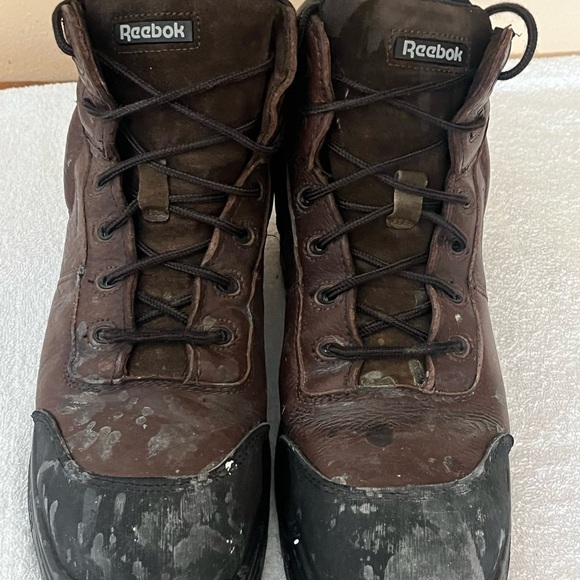 Reebok High Top Safety Steel Toe Shoes Sz 11W - Picture 4 of 13